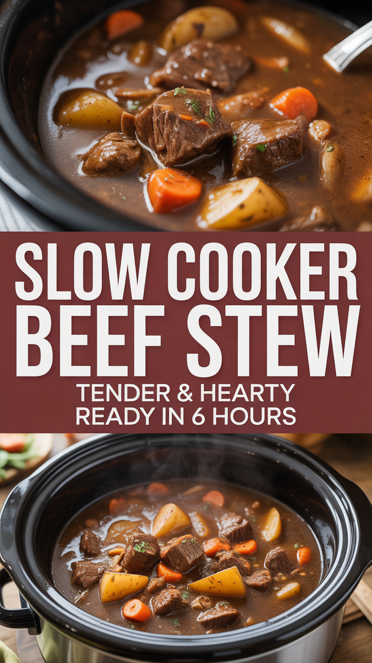 Slow Cooker Beef Stew — Comfort Food Made Effortless