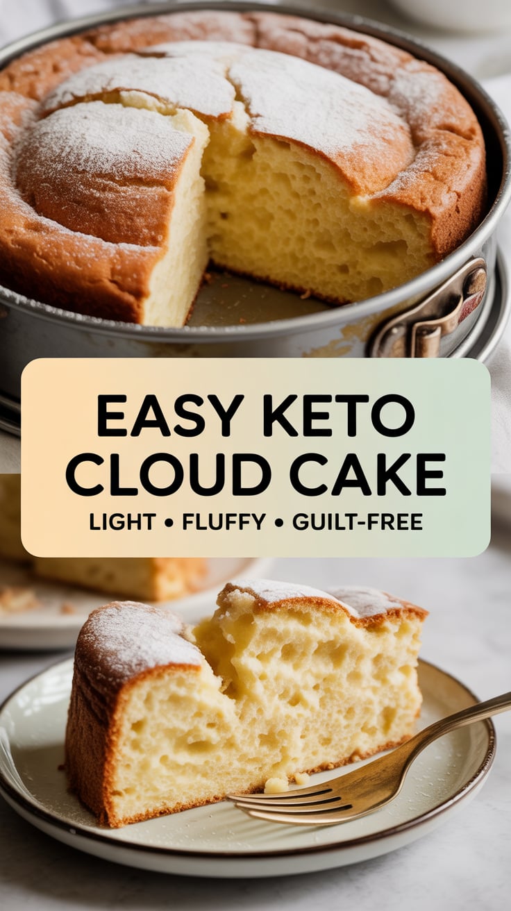 Keto Cloud Cake Recipe: Light, Airy, and Guilt-Free Bliss