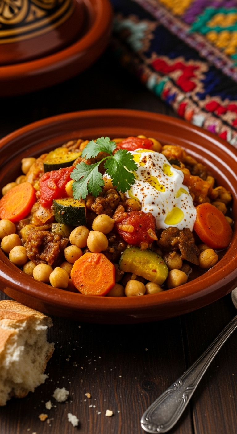 Moroccan Chickpea Stew: A Warm, Flavorful Hug in a Bowl