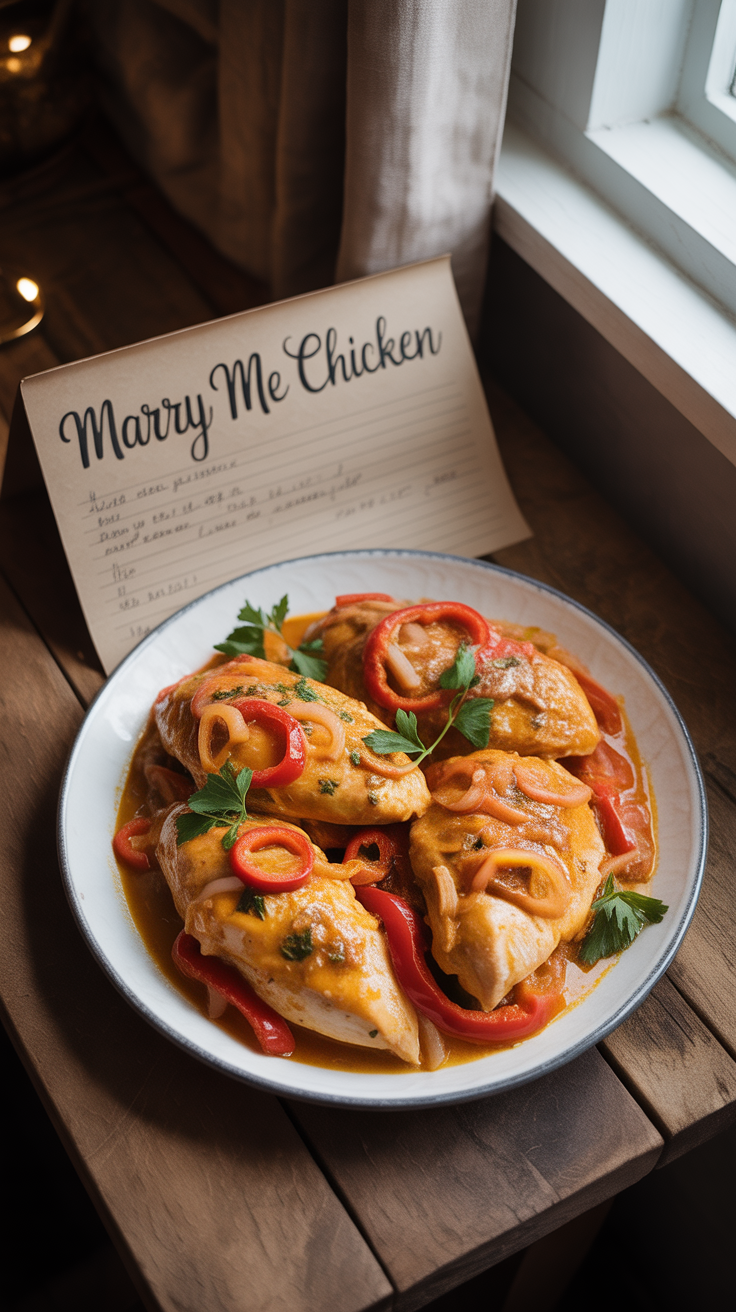 Marry Me Chicken: The Dish So Good, It’ll Get You a Proposal