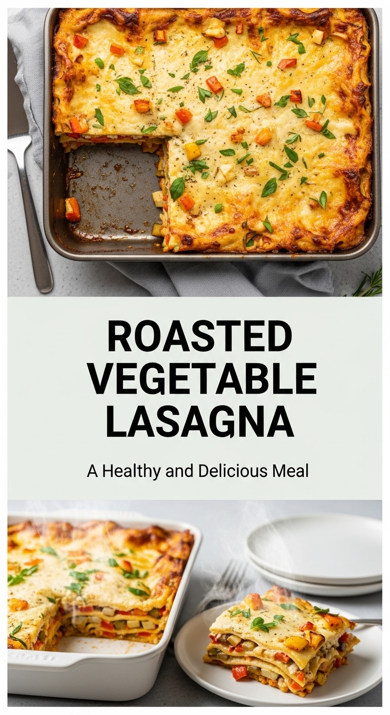 Roasted Vegetable Lasagna: A Comforting, Colorful, and Flavor-Packed Classic for Every Table