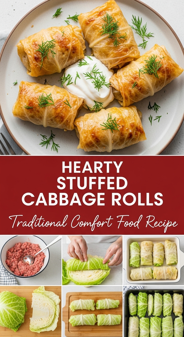 Stuffed Cabbage Rolls – A Comfort Classic Packed with Flavor and Tradition