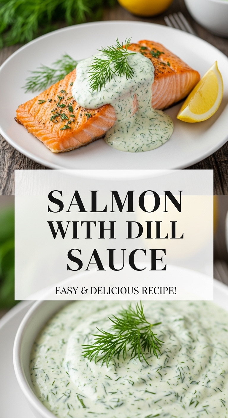 Salmon with Dill Sauce – A Restaurant-Worthy Classic You Can Master at Home