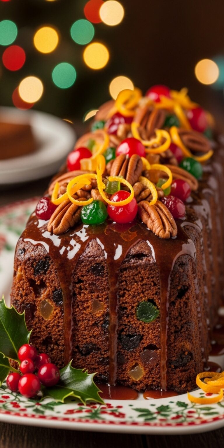 Holiday Fruitcake with Nuts & Rum – A Classic Christmas Treat That Gets Better with Time