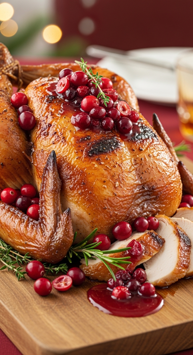 Sweet and Savory Cranberry Glazed Chicken – A Holiday-Worthy Dinner Dish