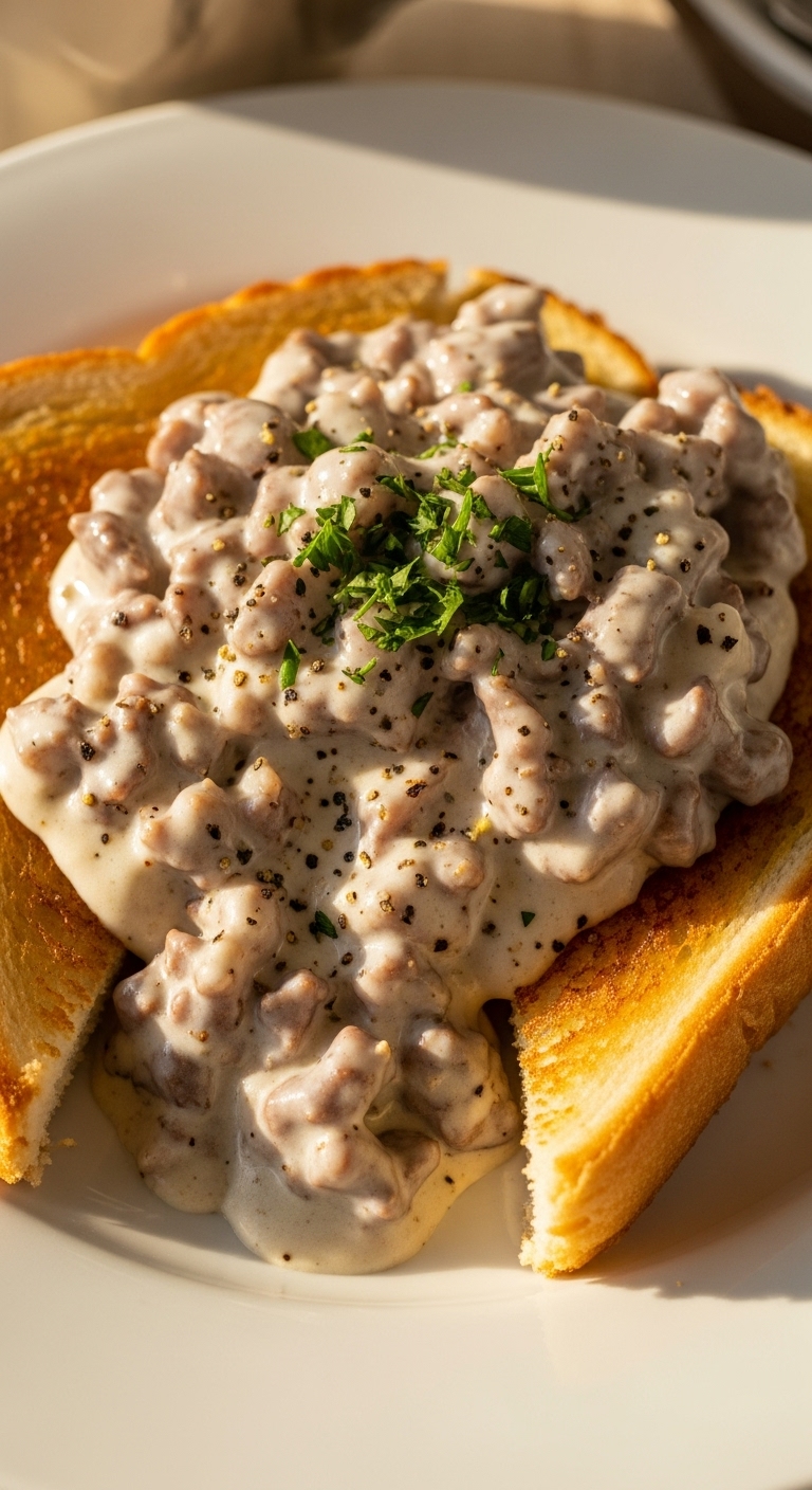 Creamed Chipped Beef: A Rich, Hearty Classic for Cold Winter Mornings