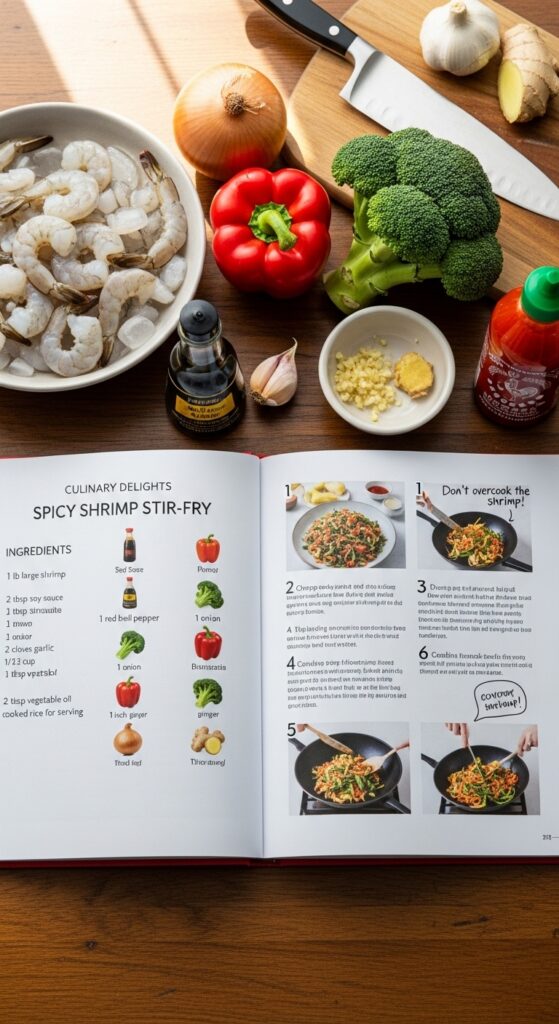 A focused woman in a cozy home setting working with ribbon and laptop, showcasing creativity and concentration.