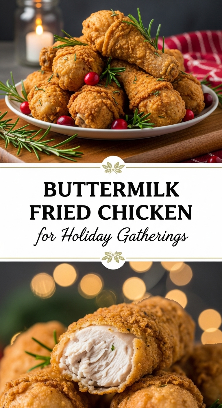 Buttermilk Fried Chicken for Holiday Gatherings: A Crispy, Crowd-Pleasing Favorite